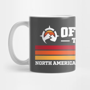 OFF-ROAD TRAVEL TV SUNSET DESIGN Mug